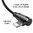 Baseus MVP 90 Degree (Elbow) USB Lightning Nylon Charging Cable (1m) for iPhone / iPad